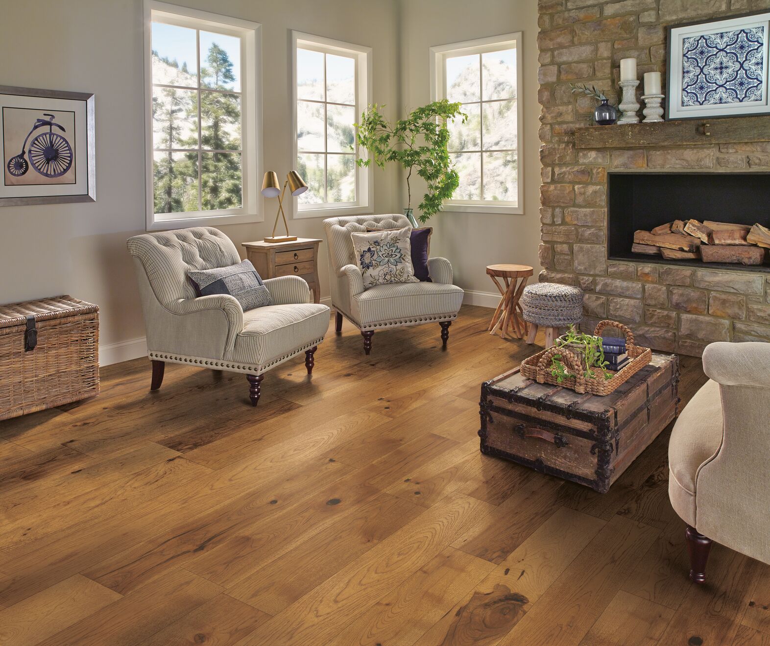 Simplicity Umber Engineered Hardwood 1HK6P8043E