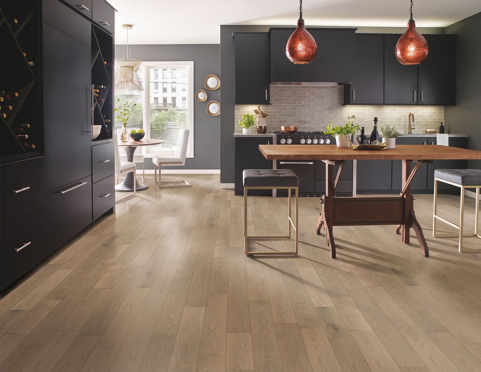 Simplicity Taupe Engineered Hardwood TWO6P8045E